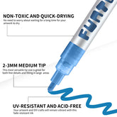 Acrylic Paint Markers - 12 Colors - Funto